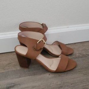 Kelli and Katie cognac sandals 7.5
